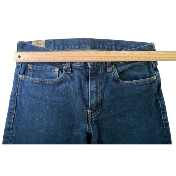 J.Crew 484 Jeans Mens 31x32 Blue Denim Medium Wash Cotton Casual Cowboy Slim Fit - Picture 2 of 10
